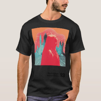 Muslimgauze Minimalistische Grafikdesign-Lüfterkon T-Shirt