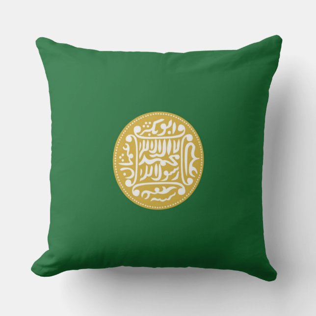 Muslimische Flagge Rohingya Kissen (Vorderseite)