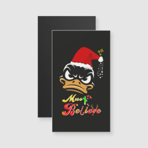 Muss an Weihnachten glauben Magnetkarte