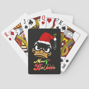 Muss an Weihnachten glauben Spielkarten