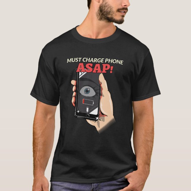 Muss das Telefon ASAP! T-Shirt (Vorderseite)