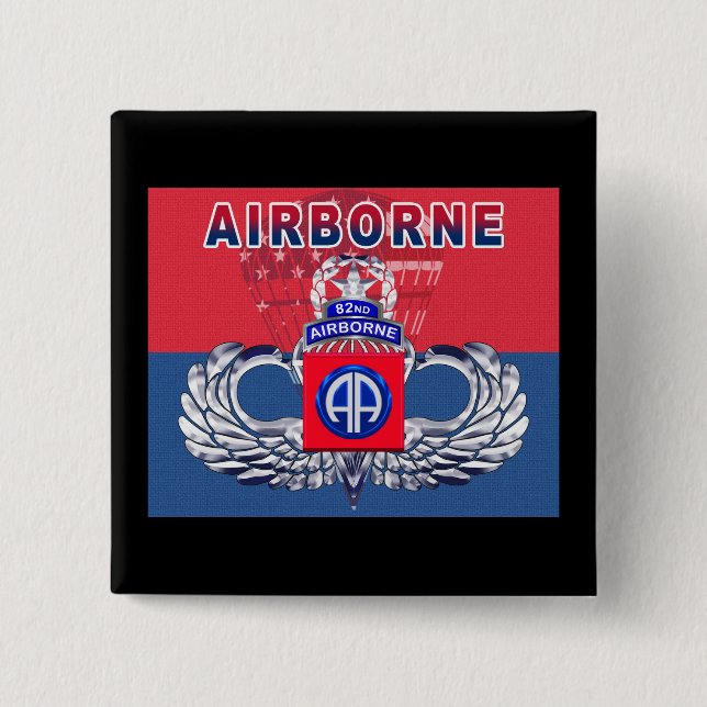 "Muss haben" 82. Im Flugzeug Division Button (Vorderseite)