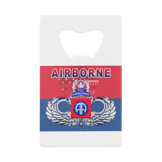 "Muss haben" 82. Im Flugzeug Division Geldbeutel Flaschenöffner (Vorderseite)