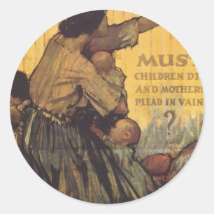 Muss Kinder Die werden Runder Aufkleber