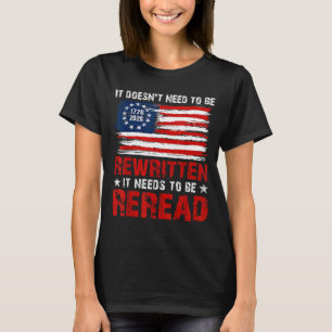 Muss nicht umgeschrieben werden, muss nochmals gel T-Shirt