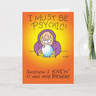 Muss psychisch sein karte