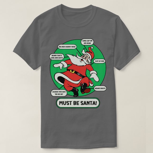 Muss Santa sein T-Shirt (Design vorne)