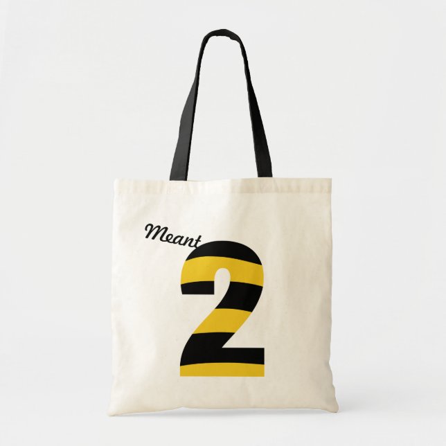 Muss sein/bedeuten 2 🐝 Shopping Tragetasche (Vorne)