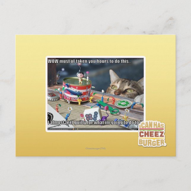 Muss Stunden Postkarte (Vorderseite)
