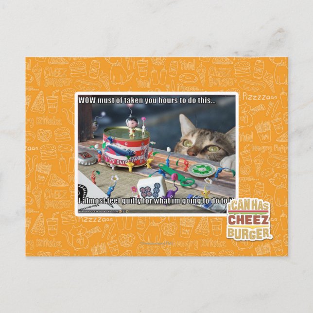 Muss Stunden Postkarte (Vorderseite)