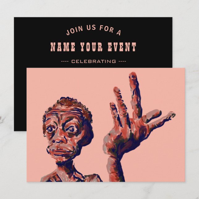 muss warten einladung (Vorne/Hinten)