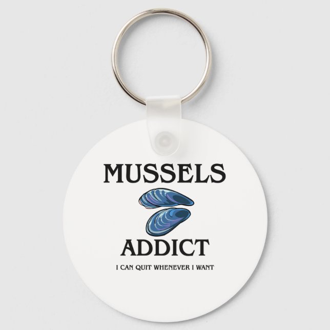 Mussels Addict Schlüsselanhänger (Vorderseite)
