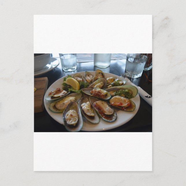 Mussels Postkarte (Vorderseite)