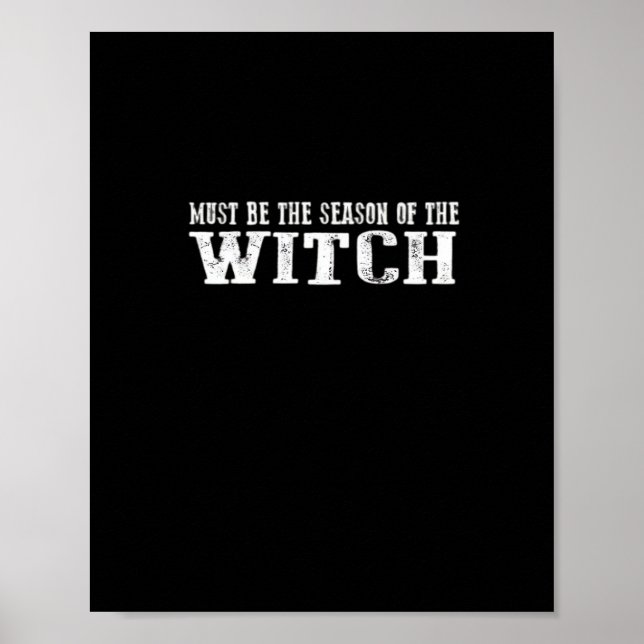 Must Season Of Witch Poster (Vorne)