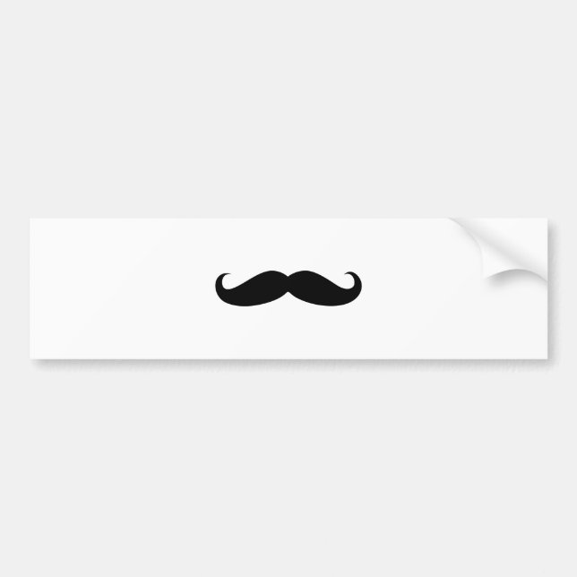 MUSTACHE AUTOAUFKLEBER (Vorne)