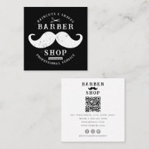 Mustache Barber Shop Modern Maskuline Friseursalon