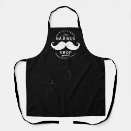 Mustache Barber Shop Modernes Friseursalon Barbers Schürze