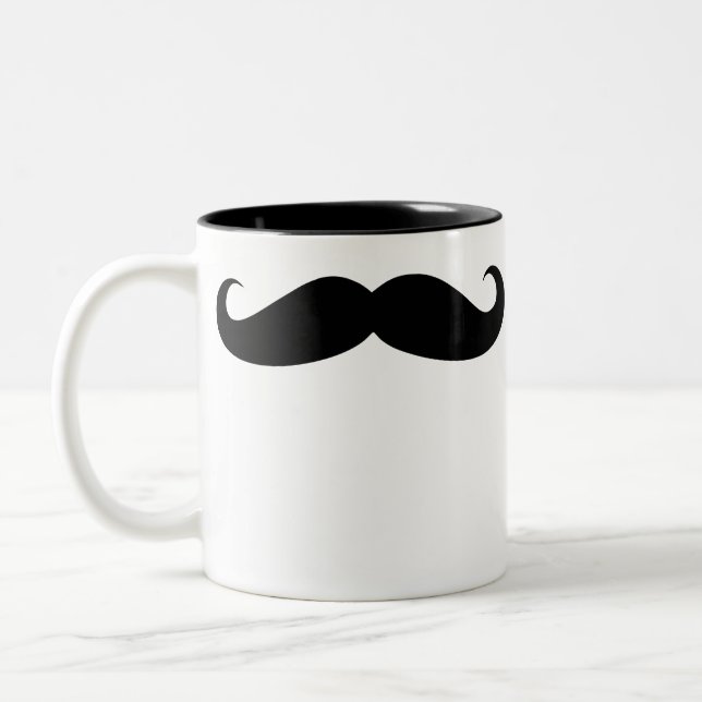 Mustache Café Beveree Mug (Gauche)