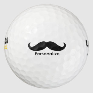 Mustache Golfball