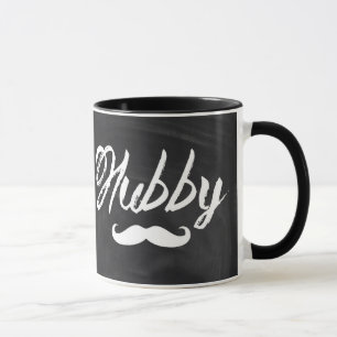 Mustache Groom Honeymoon hubby Tasse