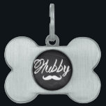 Mustache Groom Honeymoon hubby Tiermarke<br><div class="desc">Herr Mustache Groom Honeymoon hubby Geschenke.</div>