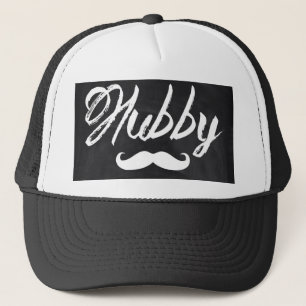 Mustache Groom Honeymoon hubby Truckerkappe