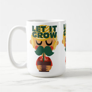 Mustache Growth Adventure Kaffeetasse