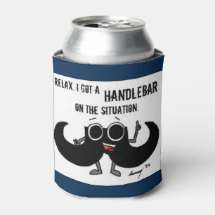 Mustache "HANDLEBAR ON THE SITUUUATION" kann gemüt Dosenkühler
