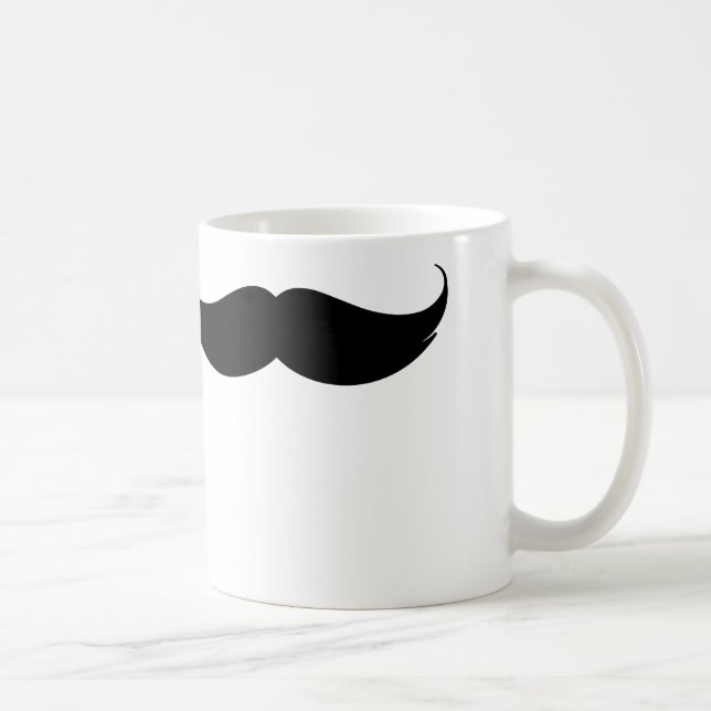Mustache-Kaffee-Cup Kaffeetasse (Rechts)