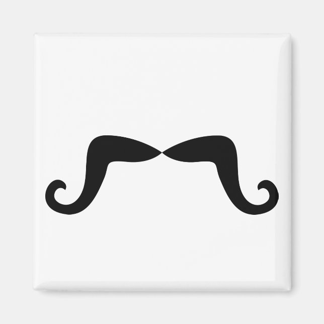 Mustache Magnet (Vorne)
