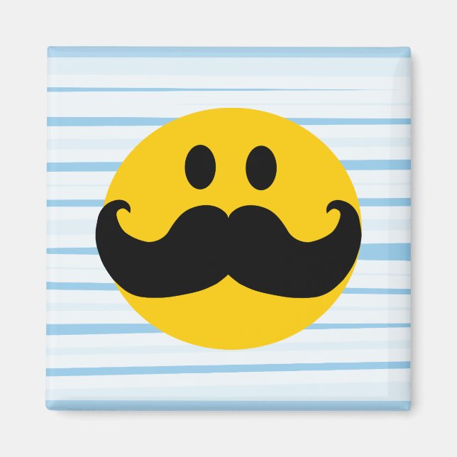 Mustache Magnet (Vorne)