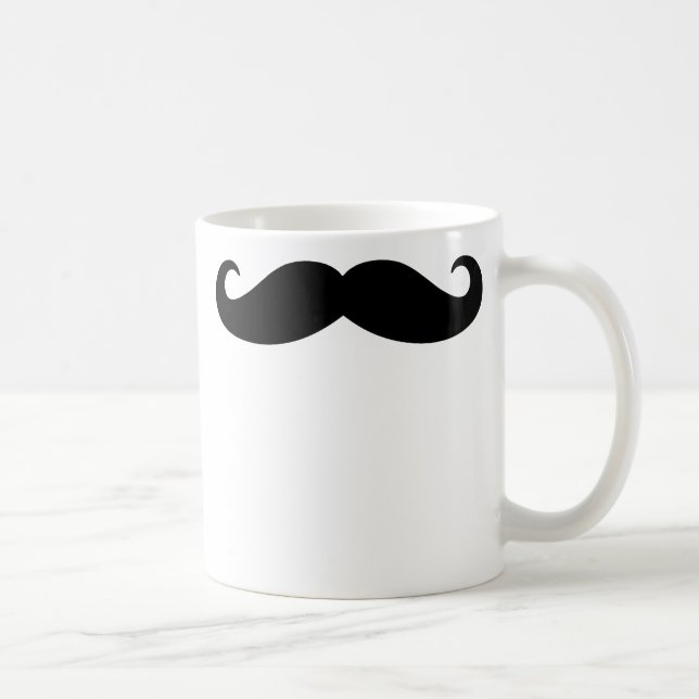 Mustache Mustache, Mustache Design Kaffeetasse (Rechts)