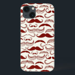 Mustache-Muster, Retro-Stil 3 iPhone 13 Hülle<br><div class="desc">Mustache nahtlose Muster,  Retro-Stil,  Vektor-Illustration © und ® Bigstock® - Alle Rechte vorbehalten.</div>