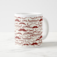 Mustache-Muster, Retro-Stil 3