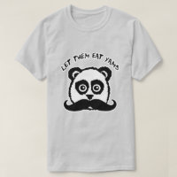 Mustache Panda Ließ ihnen Eat Yams