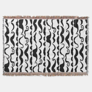 Mustache Pattern Decke