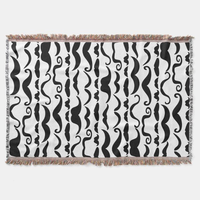 Mustache Pattern Decke (Vorderseite)