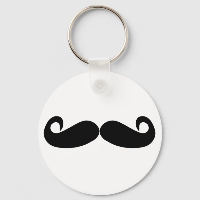 Mustache Schlüsselanhänger (Vorderseite)