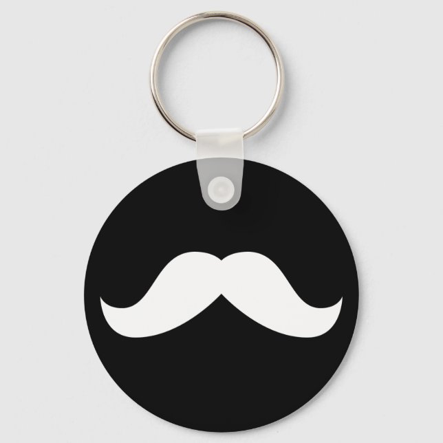 Mustache Schlüsselanhänger (Vorderseite)