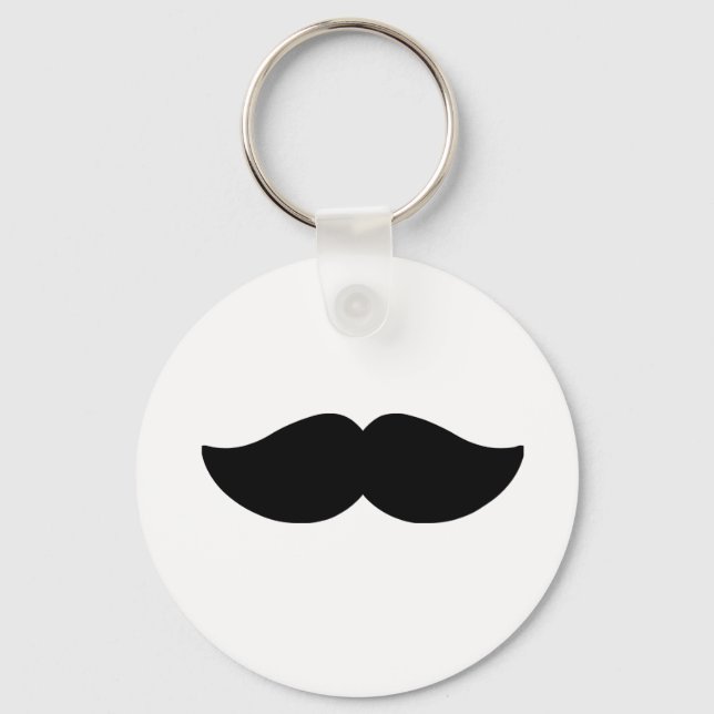 Mustache Schlüsselanhänger (Vorderseite)