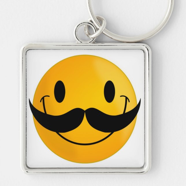 MUSTACHE SCHLÜSSELANHÄNGER (Vorne)