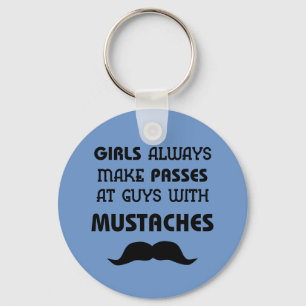 Mustache Schlüsselanhänger