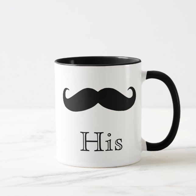 Mustache-Tasse Tasse (Rechts)