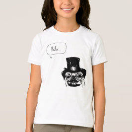 Mustached Mops T-Shirt
