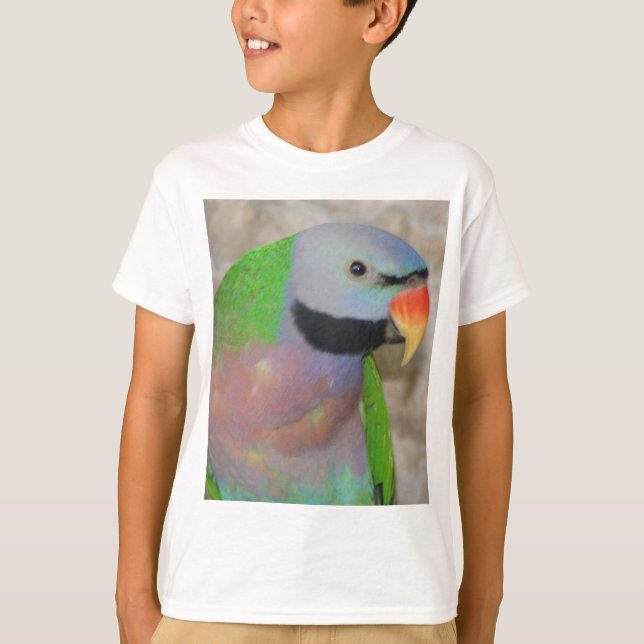 Mustached Parakeet T-Shirt (Vorderseite)