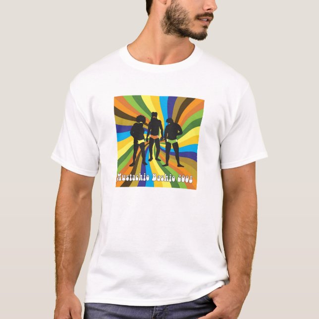 Mustachio Bashio 2008 T-Shirt (Vorderseite)