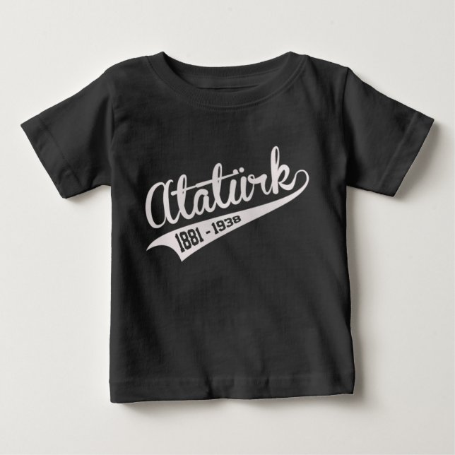 Mustafa Kemal Ataturk Baby T-shirt (Vorderseite)
