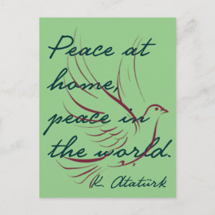 Mustafa Kemal Ataturk Postkarte