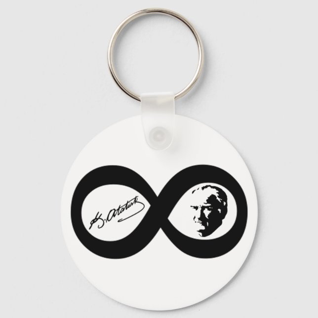 Mustafa Kemal Ataturk Schlüsselanhänger (Vorderseite)