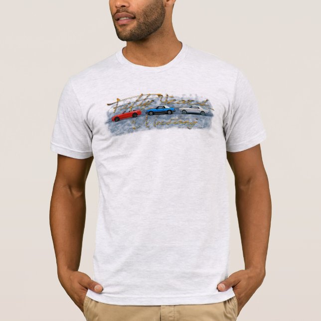 Mustang 50 T-Shirt (Vorderseite)